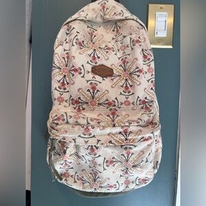O'Neill Floral Canvas Backpack